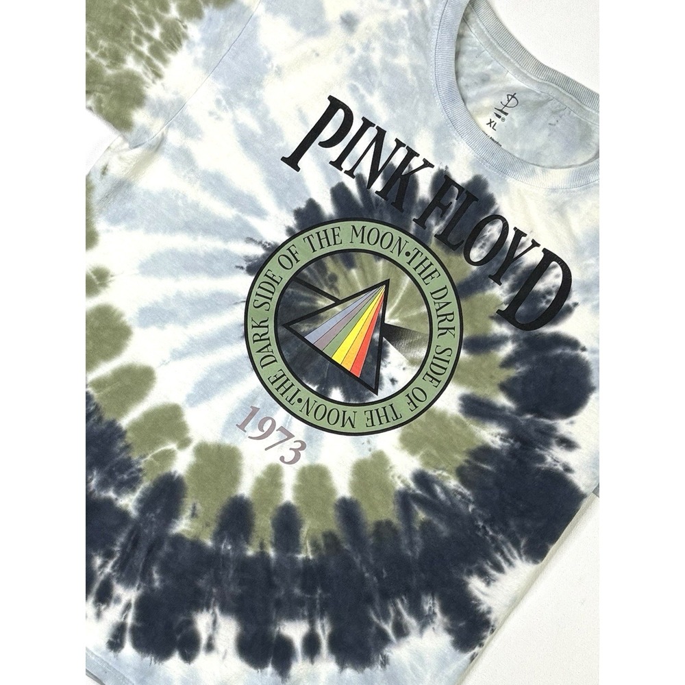 Pink Floyd T-Shirt Women's XL Tie Dye Darkside Of The Moon Short Sleeve - Picture 8 of 8